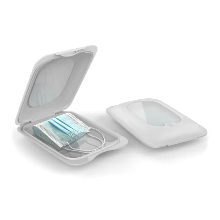 TATAY 7013001 - Estuche Sanitary Box Antimicrobiano, Blanco Opaco - 1