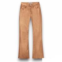 Pantalón Megan de Tiffosi, dropped metalizado, largo tobillero acampanado. - details 4