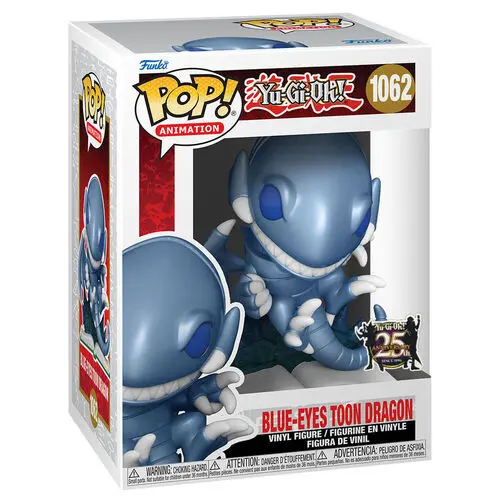 Funko POP! Blue-Eyes ToonDragon #1062 Yu-Gi-Oh! Anime Regalos Coleccionismo Figuras Coleccionables - 1
