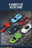 Coche De Juguete Para Niños Combinación Pop-up Con Varios Coches Compatibles Para Chicos Y Chicas Regalos Adecuados Para Edades 6-12 Años Material ABS Sin Batería - details 3