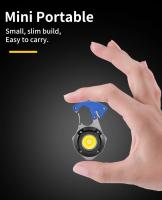 Linterna Portátil Mini COB Con 7 Modos De Iluminación Lámpara De Emergencia Con Destornillador Martillo Para Romper Ventanas Y Cuchillo Para Cinturón De Seguridad - details 1
