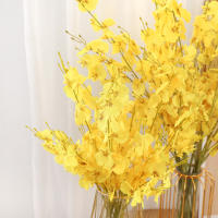 Decoración De Pino De Navidad Artificial De Cerezo Amarillo Para Sala De Estar Jardín De Paredes Y Bodas Accesorio De Fiesta - details 6