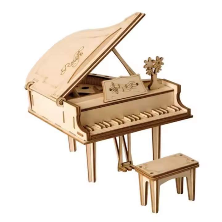 Maqueta de madera 3D maestro piano de cola clásico TG402 ROBOTIME - 1