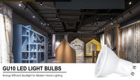 Bombilla LED GU10 5W Brillo Supremo 2700K Sin Parpadeos Para Ceilings Y Ventiladores De Hogar Reemplaza Lámparas Halógenas De 50W AC100-265V - details 0