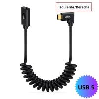 Cable De Extensión USB 5.0 Tipo-C Macho a Hembra 80Gbps Telescópico Con Multifuncionalidad Carga Rápida 240W 16K 60HZ Para Dispositivos Electrónicos - details 11