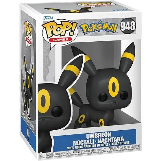 Funko Pop! Games: Pokemon - Umbreon - Figura de Vinilo Coleccionable - Idea de Regalo- Mercancia Oficial - Juguetes para Niños y Adultos - Video Games Fans - Muñeco para Coleccionistas y Exposición - MR Popye - 1