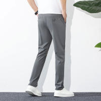 Pantalones Deportivos Y Casuales Para Hombre 2024 Primavera/Verano Cómodos Transpirables Secado Rápido Moda Pantalones Elásticos Casual - details 9