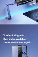 Soporte De Mesa Para Tableta Y Teléfono Con Giro De 360° Y Magnético De Aluminio Soporte De Oficina Plegable Y Fijo - details 4