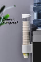 Dispensador De Tazas De Papel Desechables Soporte De Taza De Plástico Para Agua Montado En La Pared Estante De Almacenamiento Automático De Tazas Contenedor - details 8