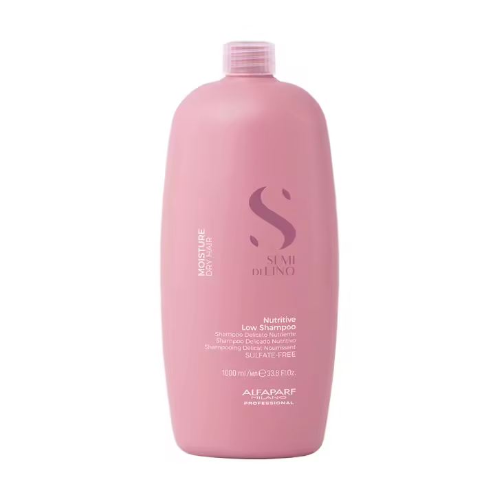 Alfaparf Milan Linseed Moisture Nutritive Low Champú 1000ml-champán - 1