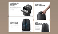 Oficial |  Xiaomi Business Backpack, Con separador para tener tus cosas ordenadas, Compartimento frontal multifuncional, Cómoda y fácil de poner a la espalda - details 1