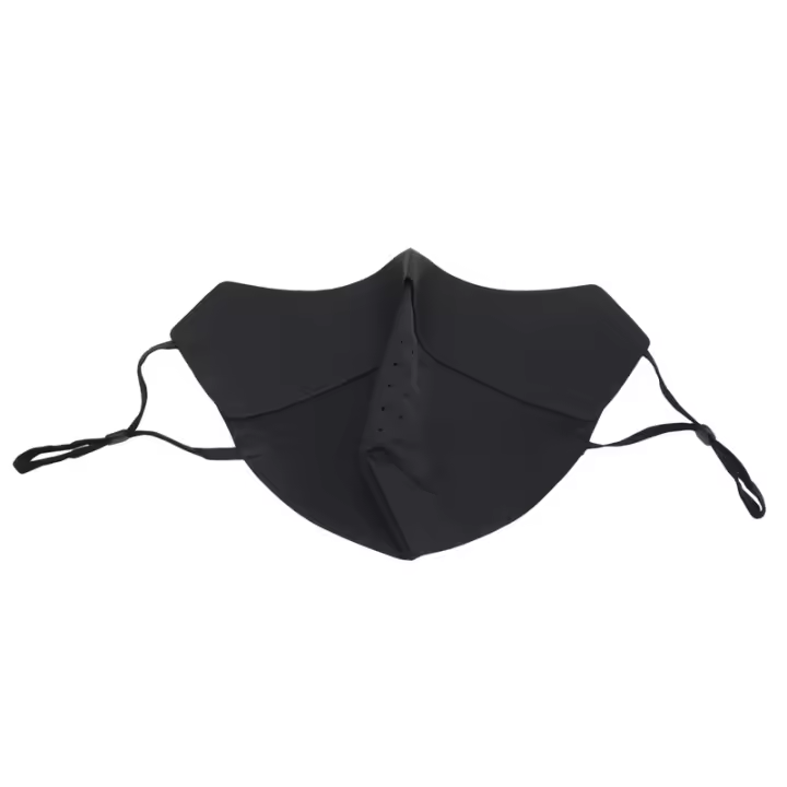 Máscara Facial De Seda Hielo Para Mujer Protección Solar Alta Calidad Color Sólido Transpirable Para Ciclismo Caza Correr Y Deportes Al Aire Libre - 1