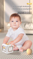 Cubo Ocupado De Montessori Juguetes Sensoriales Para Viajes Habilidades Motoras Finas Para Bebés 1-3 Años Regalo De Cumpleaños Para Niño De 12 Meses + - details 3