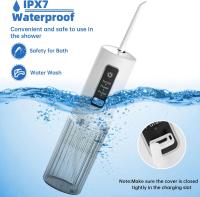 Irrigador dental impermeable IPX7 4 Boquillas 3 Modos Irrigador Oral Eléctrico 200 ml Dental - details 3