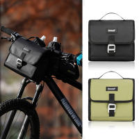 Bolsa De Manillar De Bicicleta Grande Capacidad Impermeable Multifuncional Para Almacenamiento Ciclismo Soporte Espalda/Muñeca/Marco - details 11