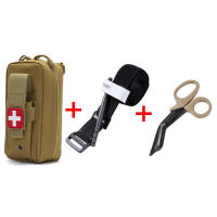 Kit De Primeros Auxilios Con Tourniquet Rescate Médico EDC Mochila Gasa Tijeras Molle Herramienta De Sobrevivencia Para Camping Y Senderismo - details 6
