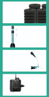 Filtro De Acuario Qanvee Eléctrico Con Esponja Y Purificador USB Accesorios Para Tanque De Peces Filtro De Botella De Acrílico - details 3
