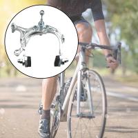 Freno De Llanta Calipero De Carretera Duradero Y Preciso Para Bicicletas Ligero De Aluminio C Forma Instalación Suave Calipero De Freno Frontal - details 0