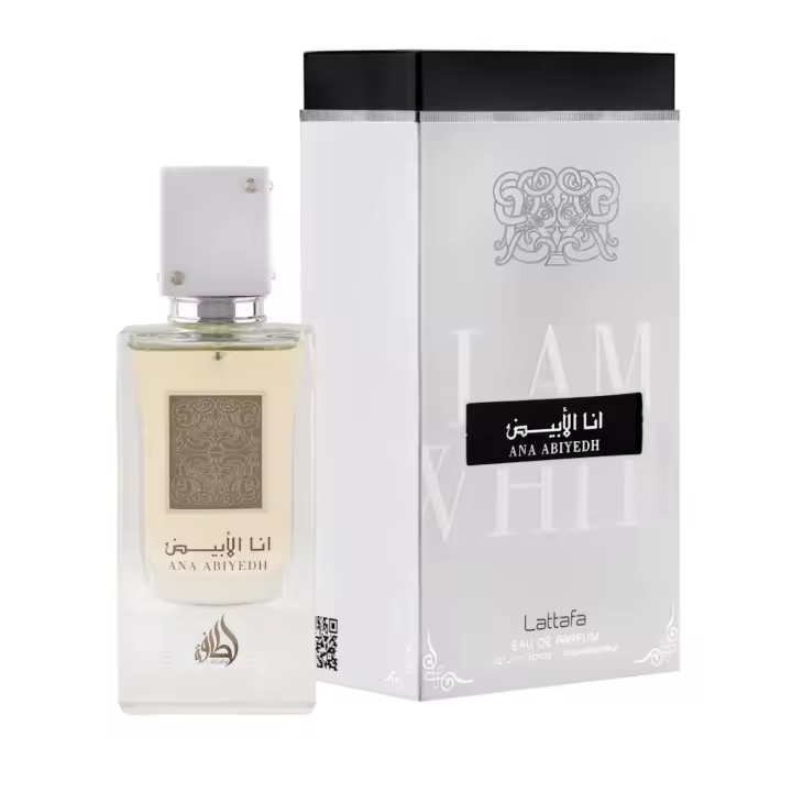 Ana Abiyedh de Lattafa perfume árabe Unisex elegante lujoso dulce - 60ml - 1