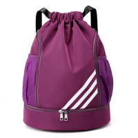 Bolsas deportivas de gimnasio para hombre y mujer, zapatos grandes de Fitness, baloncesto, fútbol, acampada, mochilas de viaje de fin de semana - details 2