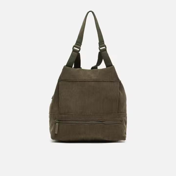 Misako Lonci mochila antirrobo con tejido de pana Mochila - 1