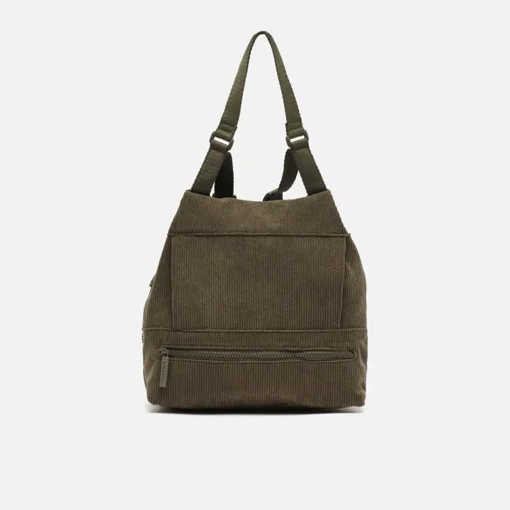 Misako Lonci mochila antirrobo con tejido de pana Mochila - 1