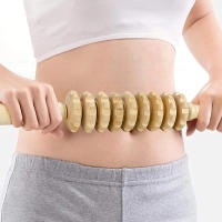 Rodillo De Masaje De Madera Para Puntos Trigénicos Y Libro De Masaje Manual Para El Gimnasio Uso Doméstico Alivio De Músculos Dolorosos Y Cellulite - details 11