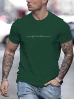 Camiseta De Verano Para Hombre Talla Grande Algodón 100% Estampado De Libre Diversión Cuello Redondo Manga Corta Casual - details 4