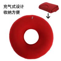 Almohadilla Inflable Para Hemorroides Con Masajeador Y Bomba Soporte Para Glúteos Circunferencial Cojín Donut Para Silla Moderno Antidepresión Relleno De Espuma Poliéster/Celulosa Para Adultos - details 4