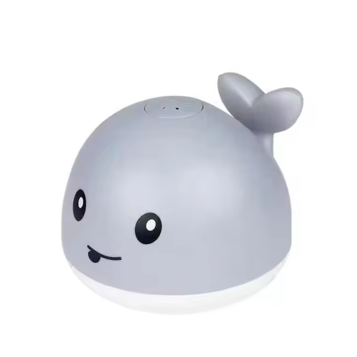 Juguetes de baño para bebés, Juguetes de baño de agua con dispensador automático de Ballena, juguetes de ducha para bañera con asperdor de inducción para niños - 1