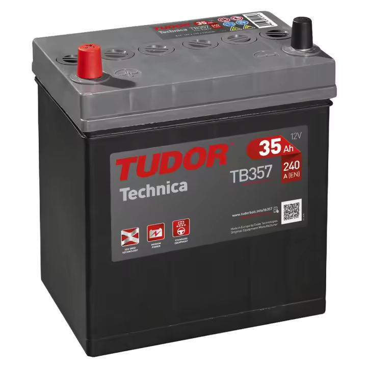 Batería Tudor TB357 35.1 B19R - Alta Calidad - 1