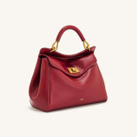 Bolso De Hombro Para Mujer JW PEI 2025 Nueva Canvas Marrón Con Cierre De Cerradura Lucía Bolso Bandolera De Lujo Para Seniors - details 17