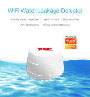 Detector De Fugas Inteligente WiFi Tuya Con Alarma De Inundación Y Alertas En Tiempo Real Compatible Con Alexa Y Google Home - details 0