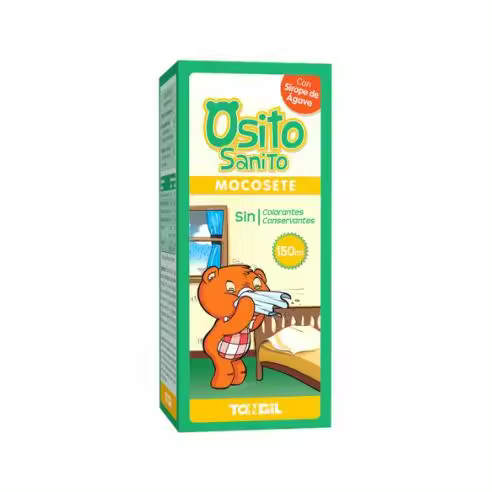 TONGIL OSITO SANITO MOCOSETE 150 Mililitros    SALUD INFANTIL, BEBÉS, NIÑOS, NIÑAS, PRODUCTOS INFANTILES, CUIDADO DE NIÑOS, CUIDADO DE NIÑAS - 1