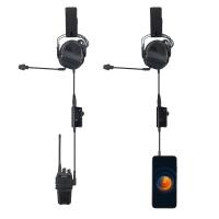 Protector Auditivo Táctico ARM next F10 Con Micrófono Cancelación De Ruido Activa Y Amplificación De Sonido Para Tiro - details 1