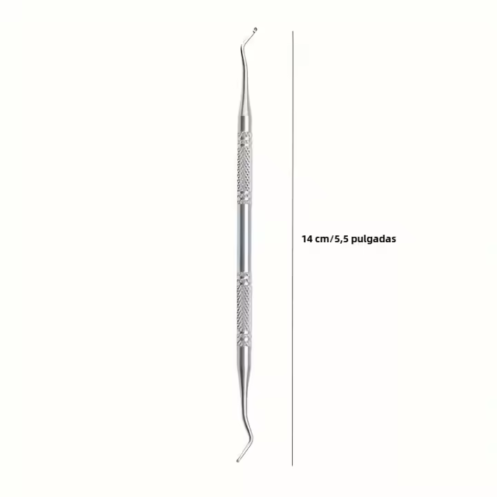 Kit Profesional De Uñas Con Acrisio Y Lijador De Acero Inoxidable Herramientas De Pedicura Seguras Para Aliviar El Dolor Incluye Archeador Y Levantador - 1