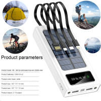 Cargador Portátil Solar Sandalfon 20000mah Negro - details 4