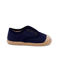 Pisamonas Zapatillas Lino Sin Cordones Puntera Yute