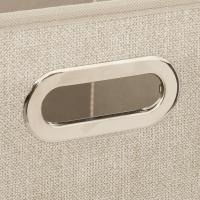 Caja de almacenamiento de tela - Cesta organizadora plegable -Beige Chine- 5 FIVE - Varios Tamaños - details 1