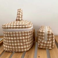 Bolsa De Maquillaje De Oso Lindo Para Mamá Bolso De Diaper Organizador De Bebé Con Cierre De Cremallera Bolsa Portátil Para Silla De Paseo - details 2