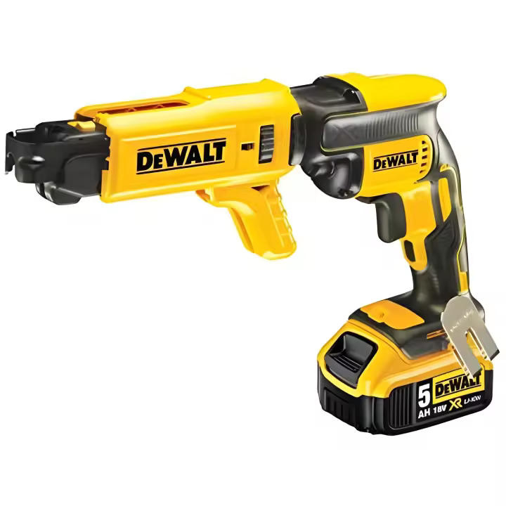 Dewalt DCF620P2K-QW Atornillador Panel Yeso Sin Escobillas XR 18V con 2 Baterías Li-Ion 5Ah y Cargador Rápido - 1