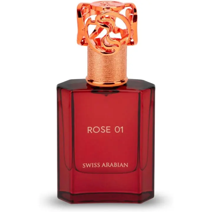 Swiss Arabian Rose 01 - Colección Heritage - 50ml - Extrait de Parfum - Amantes de la Rosa de Damasco, toda una verdadera Joya - Nueva concentración - 1