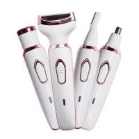 Recortadora de Bikini para Mujer, afeitadora Eléctrica para Rostro, Nariz, Cejas, Beard, Bigote, Brazos, Pierna, axilas, Bikini, afeitadora facial Femenina reemplazable, afeitadora Corporal 4 en 1 recargable Sin Dolor para viajesCarga USB. - details 1