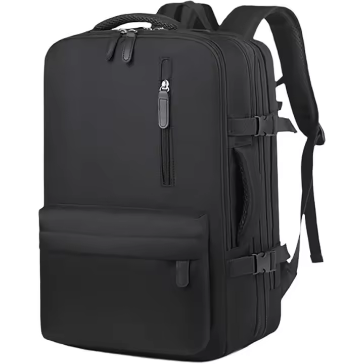 Mochipa 40x30x20 Avión, Mochipa para equipo de mano de cabin, Mochara para portátil para Viajes en Avión, Mochara Escolar, Bolsa para humres y Mujeres. (NEGRO) - 1