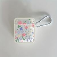 Funda De Silicona Para Airpods 2 1 3 Y pro Pintura De Flor De Aceite Protección Para Altavoces Con Estilo Artístico - details 4