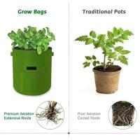 Bolsas De Cultivo De Verduras De Tamaño Grande Y Pequeño Bolsas De Crecimiento De Plantas De Tela No Tejida Para Jardín Y Estufa Herramientas Verticales Para Patatas - details 19