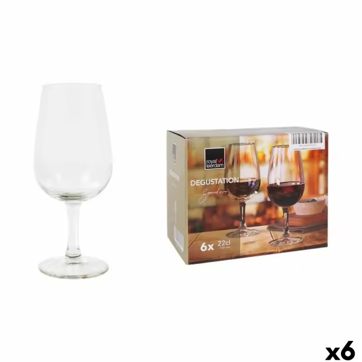 Set de copas de vino Royal Leerdam Degustation 22 cl (6 Unidades) - 1