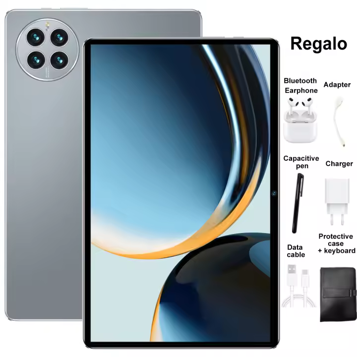 16GB + 1TB,Tablet Android 2025, 20000mAh, Versión Global, Nueva Red, 10,1 Pulgadas, 14 Núcleos, Android 13,0, Wifi - 1