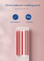 Rizador De Pelo Grande 25mm Para Cabello Corto Volúmenes Duraderos Estilo Olivo Crimpador Eléctrico Con Control Digital Temporizador Y Desconexión Automática Cerámica Tourmaline - details 3