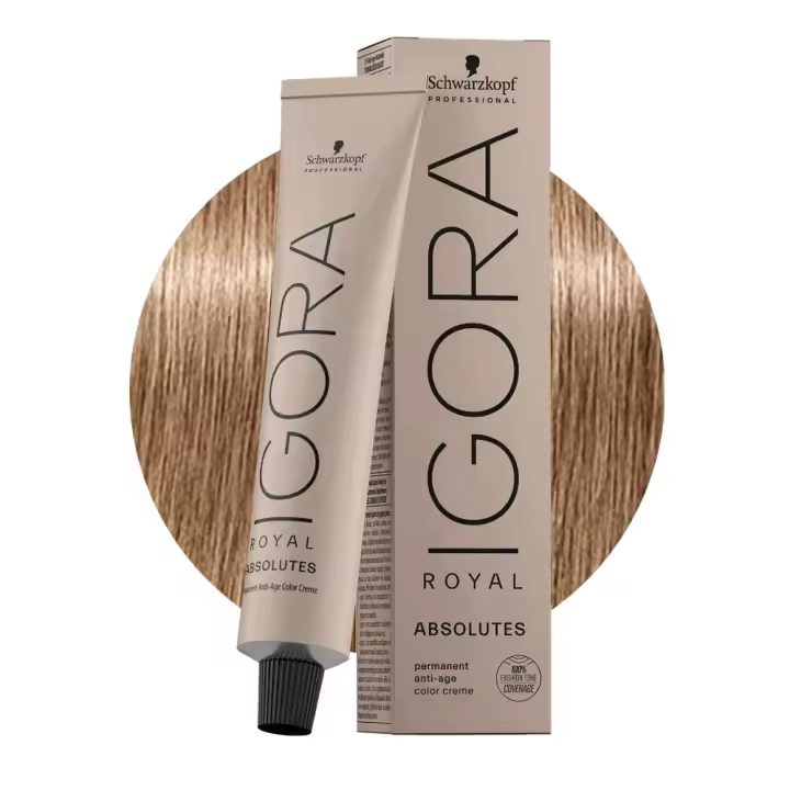 Schwarzkopf Igora Royal 8-01 Rubio Claro Natural Cendrè 60ml - 1
